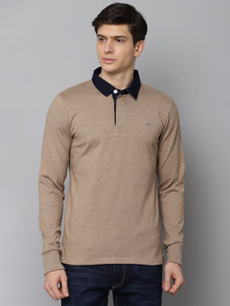 GANT - Brown Solid T-Shirt
