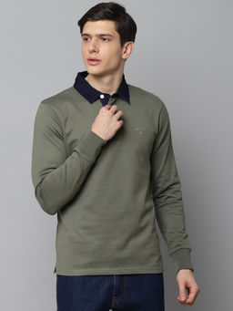 GANT - Green Solid T-Shirt