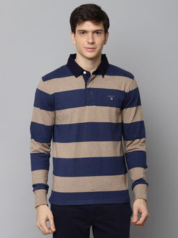 GANT - Brown Stripes T-Shirt