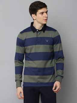 GANT - Green Stripes T-Shirt