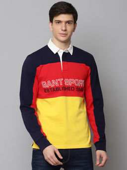 GANT - Navy Blue Solid T-Shirt