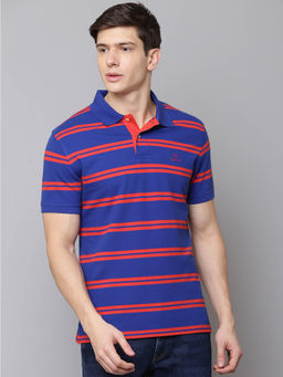 GANT - Blue Stripes Polo T-Shirt