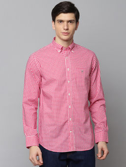 GANT - Pink Checks Casual Shirt