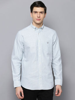 GANT - Green Stripes Casual Shirt