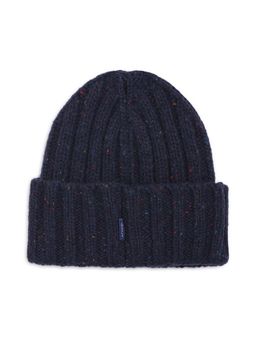 GANT - Men Solid Navy Beanie