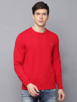 GANT - Red Solid Sweater