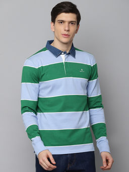 GANT - Green Stripes T-Shirt