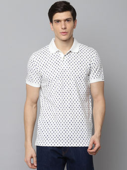 GANT - White Printed T-Shirt