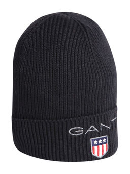 GANT - Black Solid Beanies