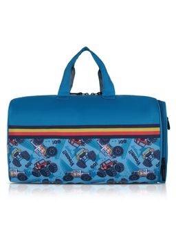 Echo Boomers - Printed Blue Duffle Bag