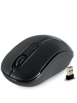 Zebronics - Zeb -Dash Wireless Optical Mouse(Black)