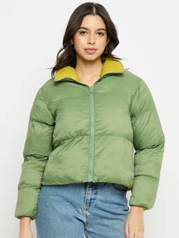 Duke - Women's Olive Solid Jacket