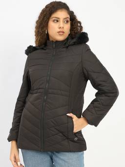 Duke - Women's Black Solid Jacket