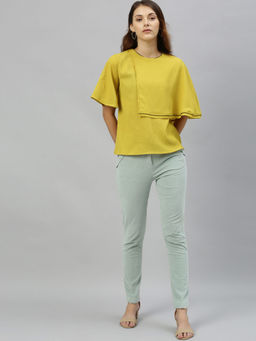 RAREISM - Butter Cup Lime Green Top
