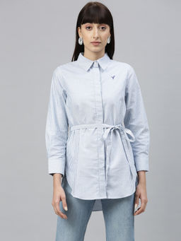 RAREISM - Blue Stripes Top