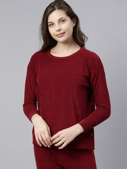 RAREISM - Maroon Solid Top