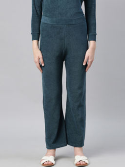 RAREISM - Blue Solid Trouser And Pant