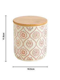 Chumbak - Suzani Gold Storage Jar