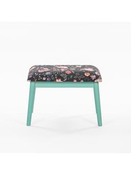 Chumbak - Memsaab Bench Small - Bohemian Palampore, Teal