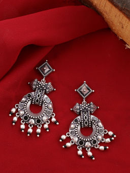 Voylla - Nayantara Lightly Embellished Drop Earrings