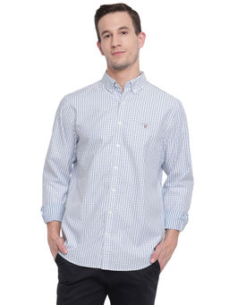 GANT - Multi-Color Checks Collar Neck Shirt