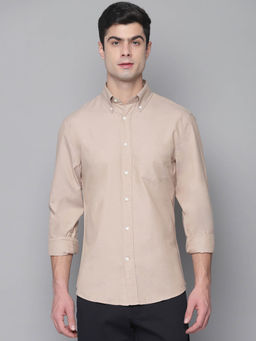 GANT - Khaki Solid Casual Shirt