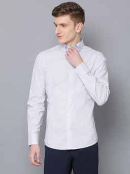 GANT - White Plain Collar Neck Shirt