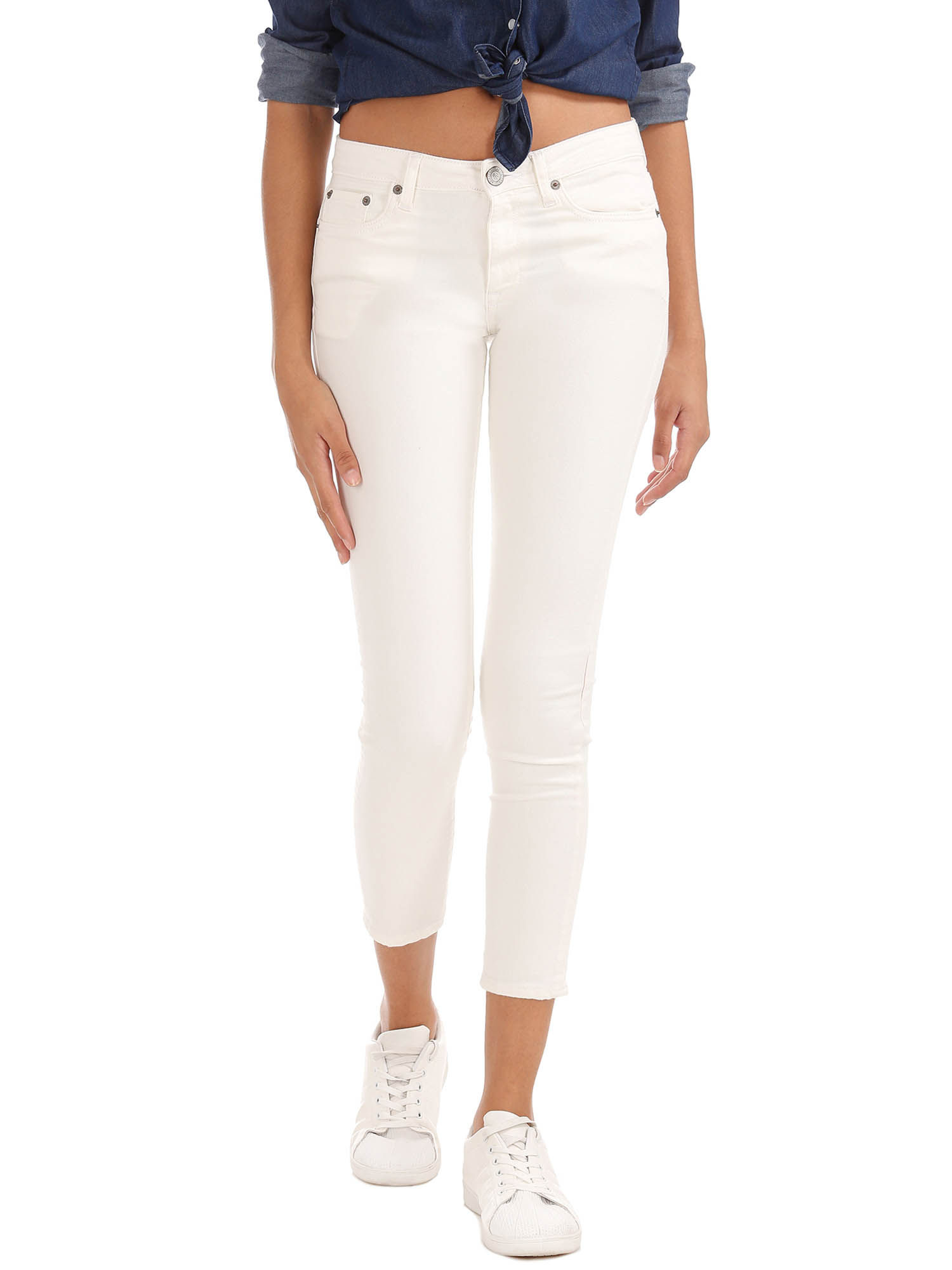 Buy Aeropostale White Jegging Fit Low 