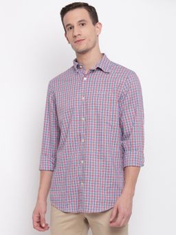 GANT - Multi-Color Checks Collar Neck Shirt