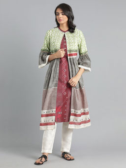 W - Multicolor Printed Kurta