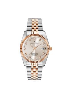 Jacques Du Manior - Inspiration Swiss Made Analogue Grey Round Dial Womens Watch- Nro.35