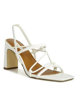 London Rag - Solid Off White Heels