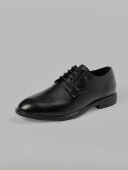 Monte Carlo - Men Black Premium Lace-Up Formal Derbies