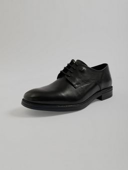 Monte Carlo - Men Black Premium Lace-Up Formal Derbies