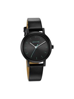 Sonata - 8174Nl02 Ladies Essentials Black Dial Analog Watch for Women
