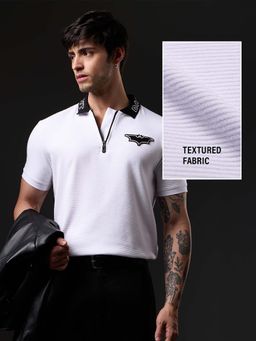 The Souled Store - Official Batman: Dark Knight Men Oversized Polo T-Shirt