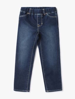 GAP - Girls Blue Mid-Rise Skinny Fit Jeans