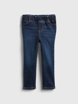GAP - Girls Blue Mid-Rise Skinny Fit Jeans
