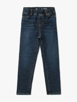 GAP - Girls Blue Mid-Rise Skinny Fit Jeans
