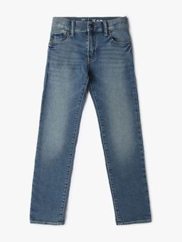 GAP - Boys Blue Slim Fit Mid-Rise Jeans