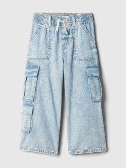 GAP - Girls Blue Loose Mid-Rise Jeans