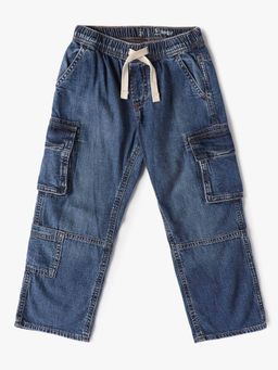 GAP - Boys Blue Boyfriend Fit Mid-Rise Denim Jeans