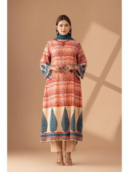 Finethreads by Hina & Nikhat - Grace In Embellished Kurta Pant with Dupatta (Set of 3)