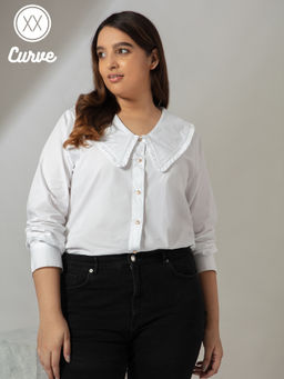Twenty Dresses by Nykaa Fashion - Curve Lets Focus On Me Shirt