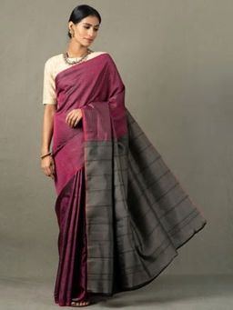 Fabindia - Silk Kanjeevaram Checks Sari