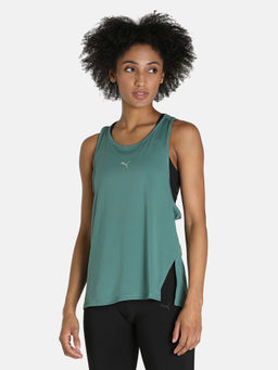 Puma - Run Cooladapt Tank Women Green Tank