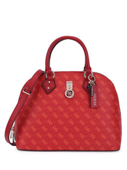 Guess - Red Jensen Large Dome Handbag (Set of 2)