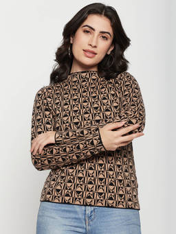 Madame - Women Camel Sweater