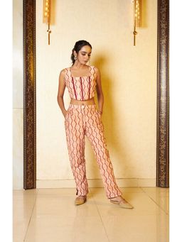 UNDYED - Rust Hand Block Printed Co-Ord (Set of 3)