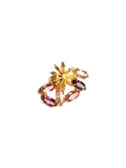 ORNAMAAS - Star Anise Burgandy Ring